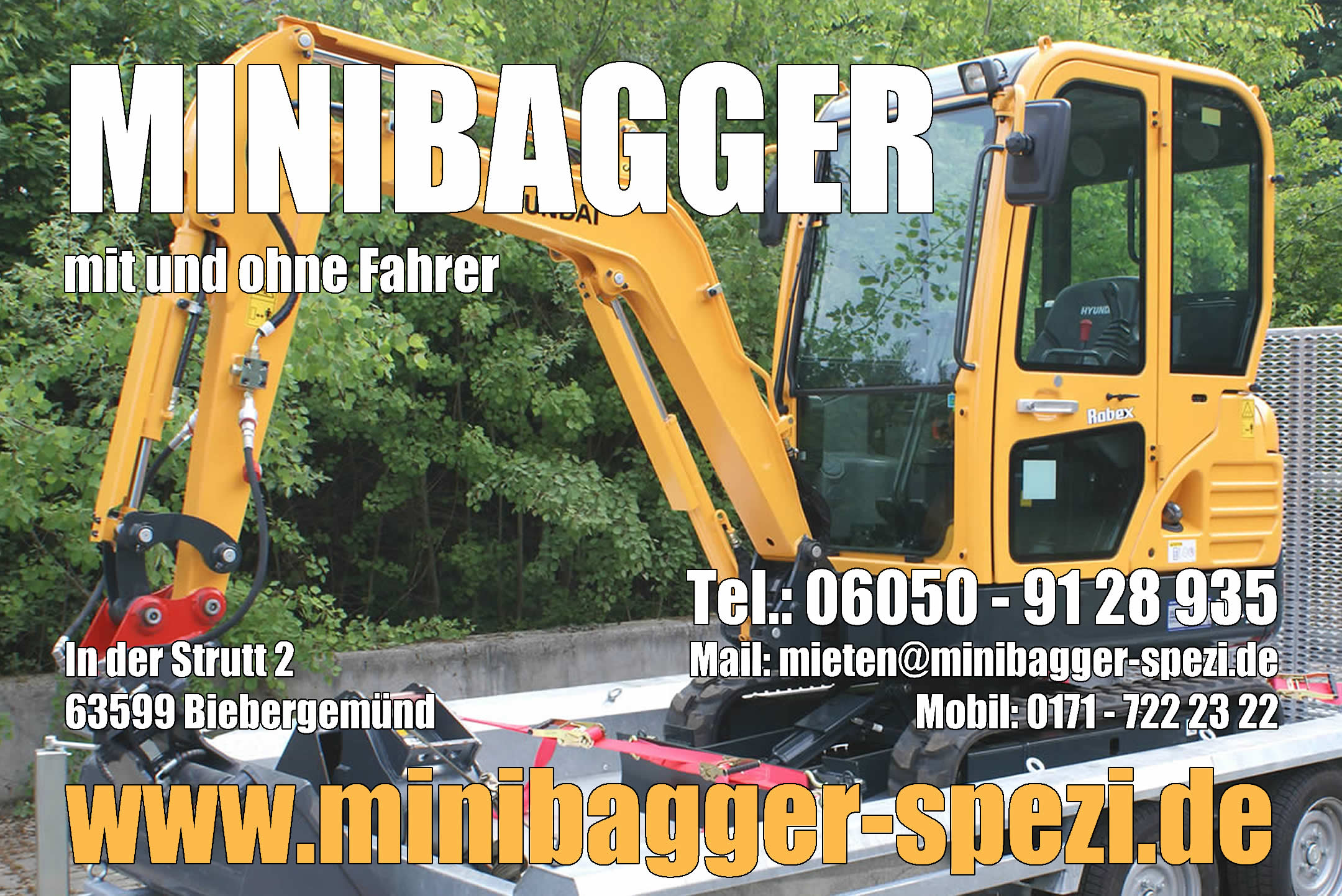 Minibagger-Spezi | Biebergemünd